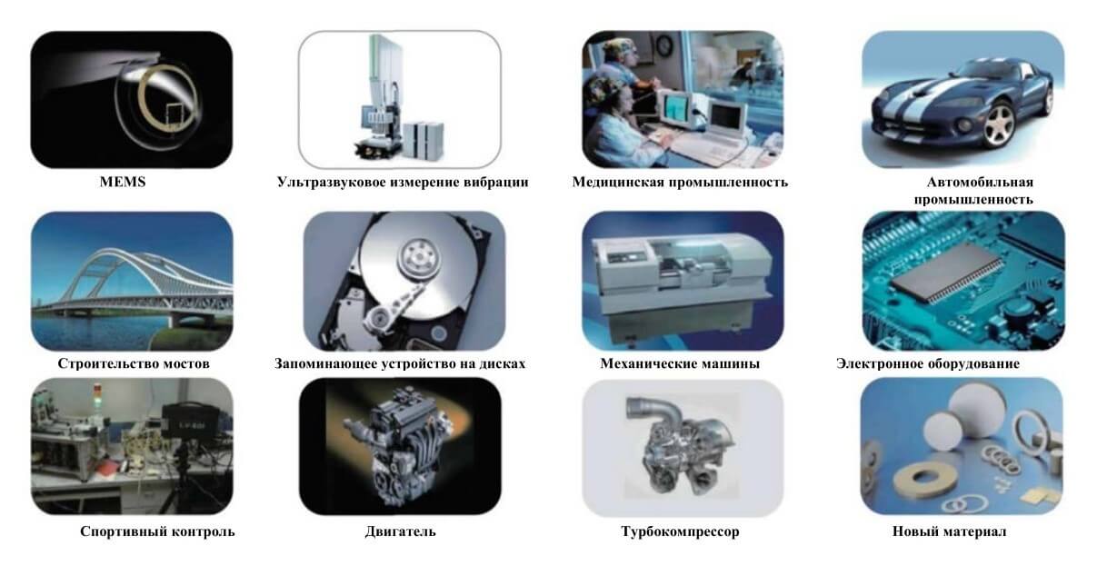 область применения виброметра